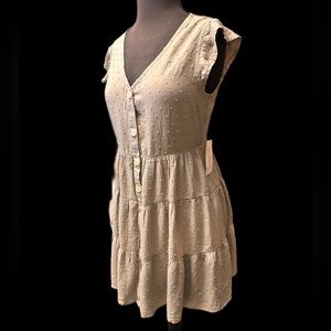 Sweet Wanderer SZ M Button Down Dress